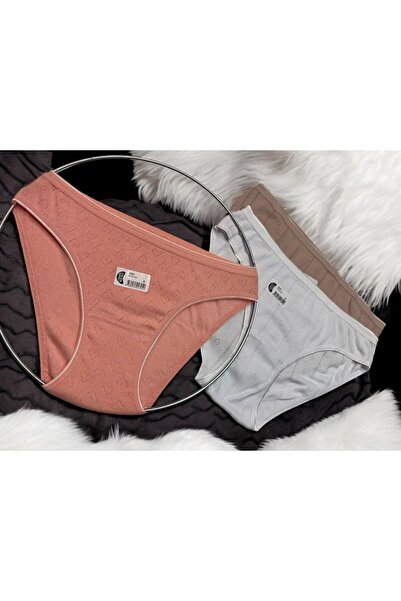 Hirazenmoda Γυναικεία εσώρουχα μπικίνι από βαμβακερό ύφασμα που αναπνέει 3 τεμαχίων