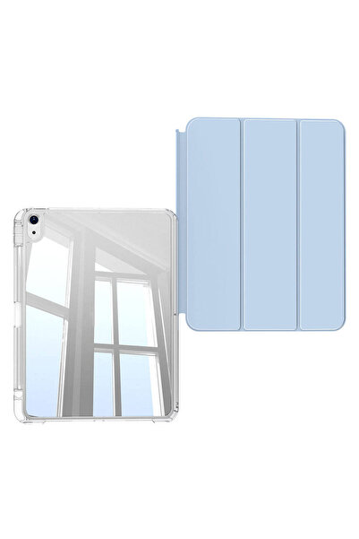 Techaks iPad Air 13 2024 Case Magnetic Detachable Aihttgli Compatible Zore Sliding Tablet Case-Blue Light