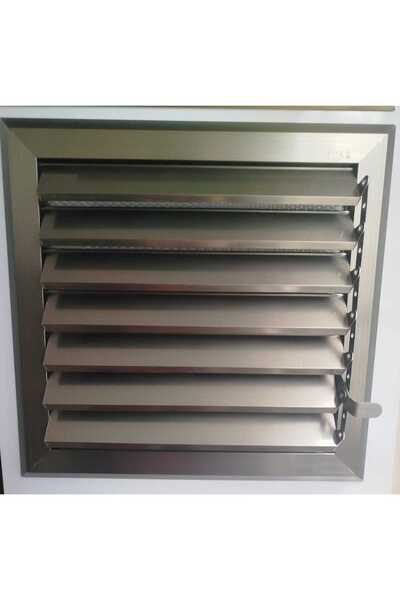 Home شبك حمام ألومنيوم بلون برونزي - مقاس خارجي 50x52 سم