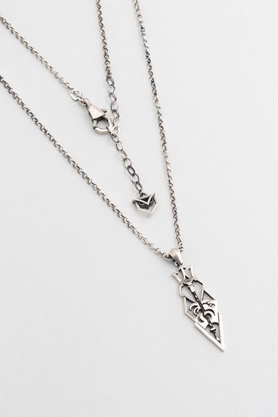 So CHIC... Poseidon's Spear 65 cm Silver Men's Necklace