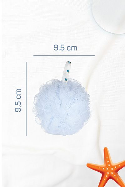 Balmy Medium Blue Bath Loofah