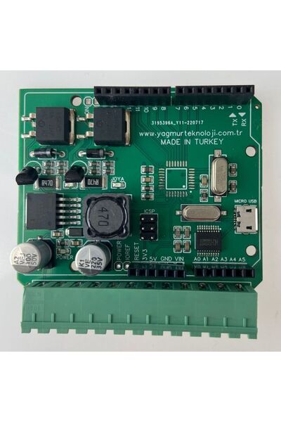 Fapatech Atmega328p İşlemci Güç Regülatörlü  Arduino Kartı Micro Usb