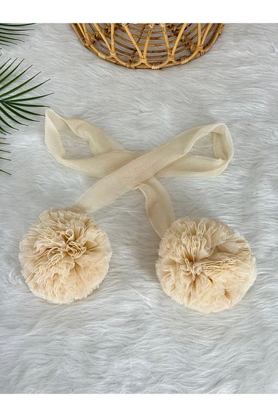 Pastelya Honey Foam Pompom Accessory Mosquito Net