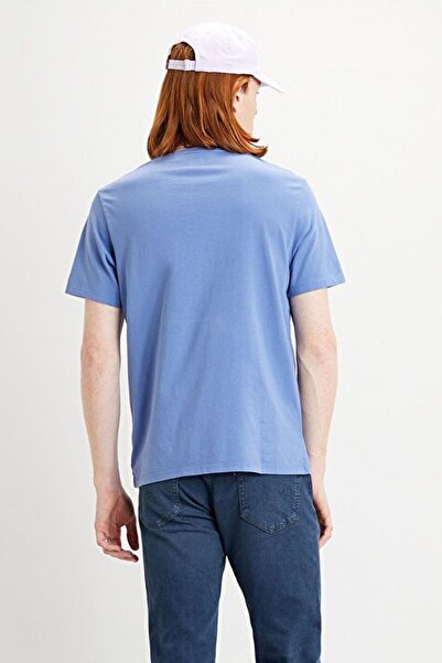 Levis Men's Blue Crew Neck T-shirt 56605-0079