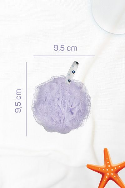 Balmy Medium Lilac Bath Loofah