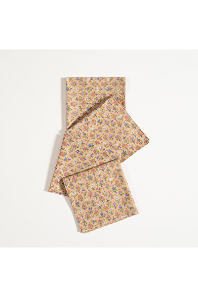 Zsa Zsa Zsu Gaya Baskılı 4'lü Pamuk %100 Pamuk Peçete 43x43 Cm Sarı