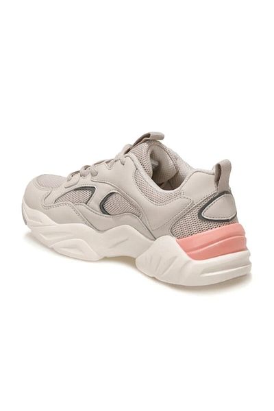 lumberjack Women's Summer Comfortable Lightweight Orthopedic Memory Sole Anti-Sweat Stylish Beige Color Sports Shoes