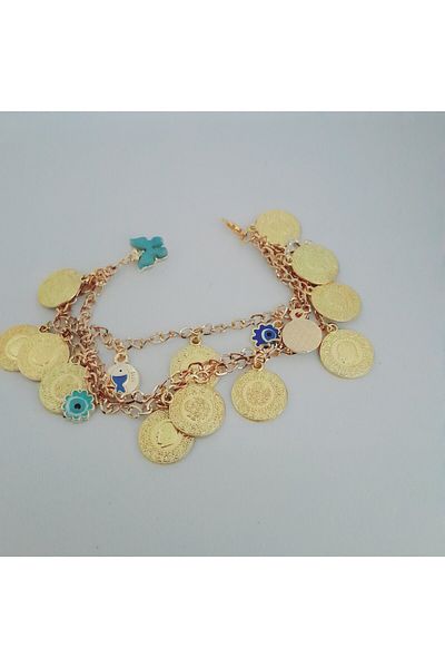 Minnoş Dükkan Lira Look Charm Bujiteri Bracelet
