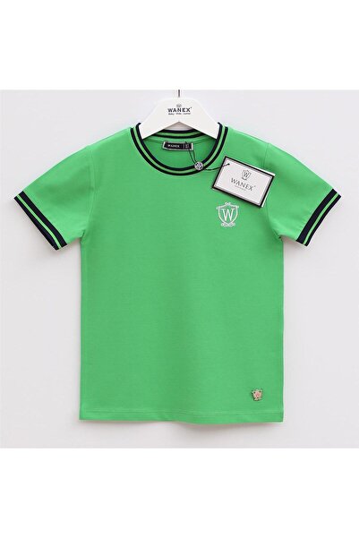 WANEX Boys' crew neck school short sleeve slim fit t-shirt
