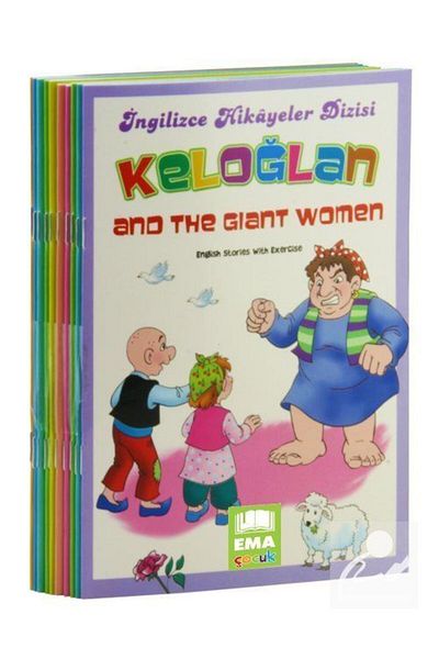 Ema Çocuk Keloğlan Stories (ENGLISH STORIES SET 10 BOOKS SET) & 4And 5For Classrooms