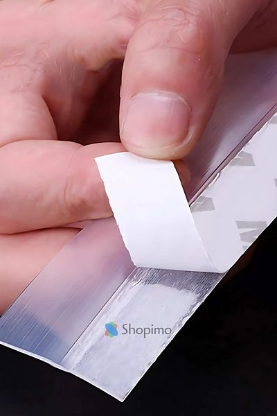 Shopimo Wind Isolation Tape - Transparent and Durable Adhesive Tape (5 Meters)