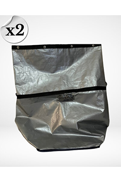 Sertil 2 Adet 42x45x95 Gri Tekstil Taşıma Çuvalı