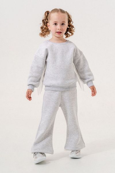 HAUSEkids Σετ αθλητικής φόρμας για κορίτσι 6-9 ετών - Emerald Grey