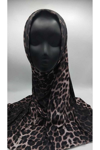 Differenza Şal Sandy - Clasic cu model leopard
