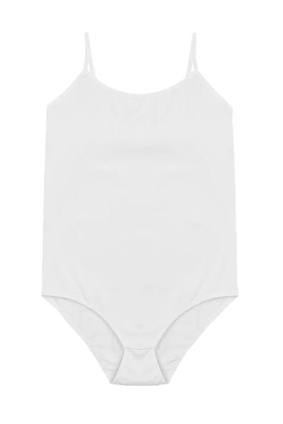 SİERNA Zıbın Black White Gray Women's Bodysuit: Straps and Snaps