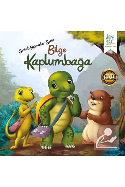 Dört Göz Yayınları Bilge Kaplumbağa / Sevimli Hayvanlar Serisi