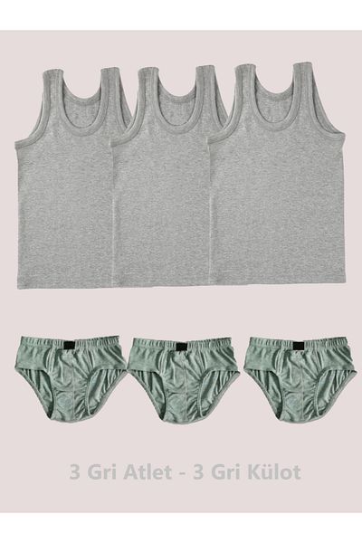 SİERNA 6 Pcs Boy's Athlete Panties Set -Sr0001
