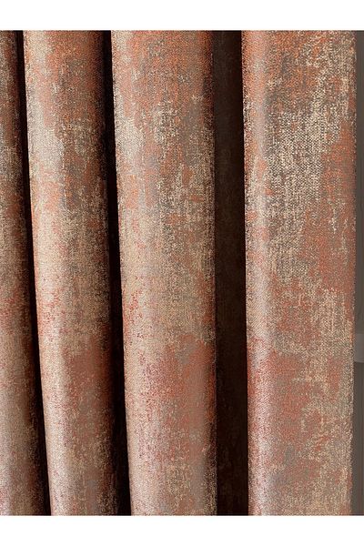 NİVEMESHOME Nivemeshome Pera V-5305 - 1/3 Close Pleated Background Curtain