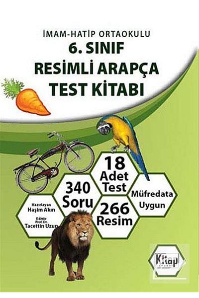 Kitap Dünyası 6. Classroom Illustrated Arabic Test Book