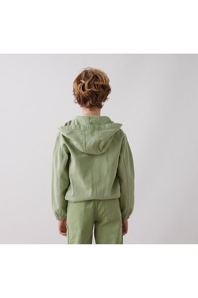 Mackays Men's Gabardin Hooded Jacket