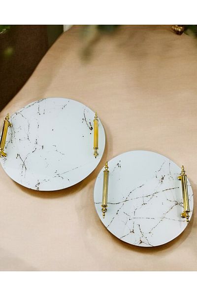 CyzHome Soleil Decorative Promise Engagement Tray