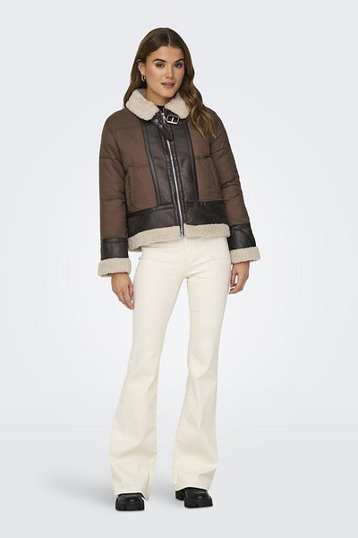 ONLY Onlmelinda Regular Fit Πουκάμισο με ζώνη γιακά Παλτό ΠΑΛΤΟ 15324139
