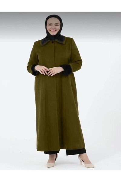 GLR&GYM Neva Women's Large Size Lined Saw Mother Spoon Manto
