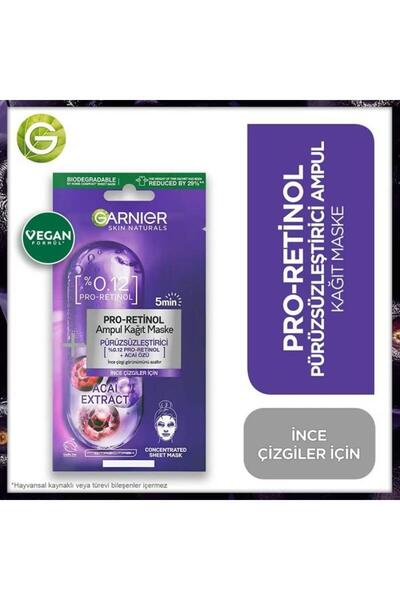 Garnier Pro-Retinol Ampoule Maske 19 Gr