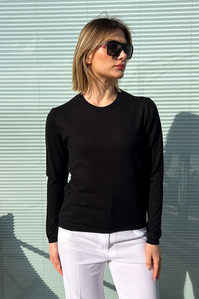 ModaPlaza Pulover de tricotaj pentru damă cu gât crew 5680
