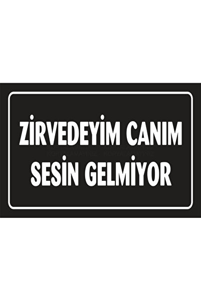 Hayat Poster Sunt pe vrh, dragă, vocea nu vine, cuvinte amuzante, inscripții ...