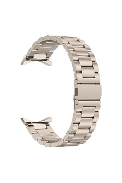 UnDePlus Samsung Galaxy Watch 4 5 6 7 Fe 40 40 44 Classic 42 43 46 47 Mm Kordon 1-1 Uyumlu Klipsli Metal Kord