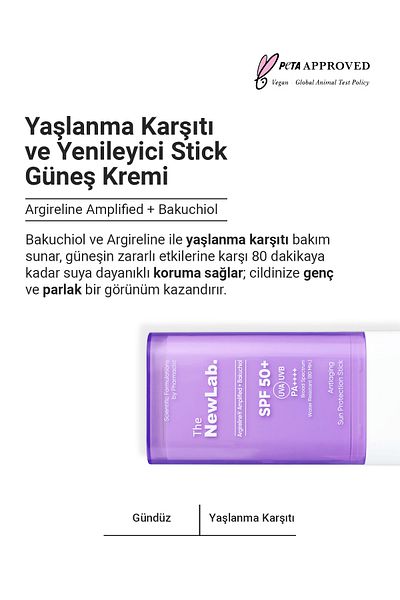 The NewLab Anti-Aging and Skin Renewal High Protection Stick Sunscreen Spf 50 Water Resistant