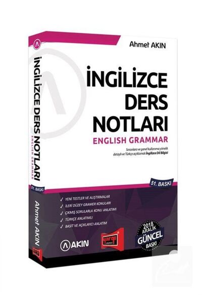 Akın Dil Eğitimi Yds Ingilizce Ders Notları English Grammar