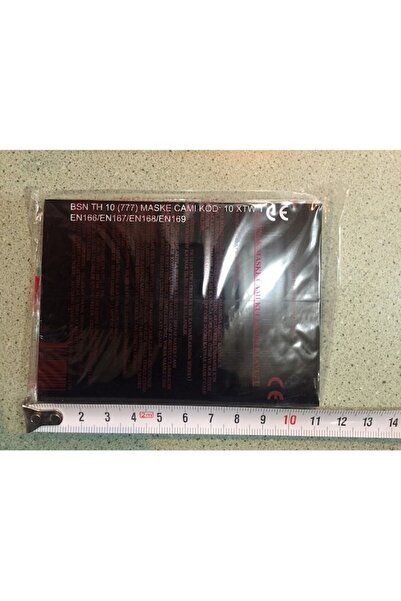 Essafe Kaynak Maskesi Camı Geniş 777 Siyah 5 Adet