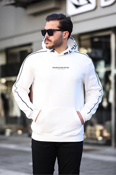 Miron Φούτερ με κουκούλα με κουκούλα με τρεις κλωστές - 2440