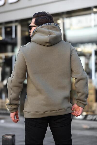 Miron Φούτερ με κουκούλα με κουκούλα με τρεις κλωστές - 2440