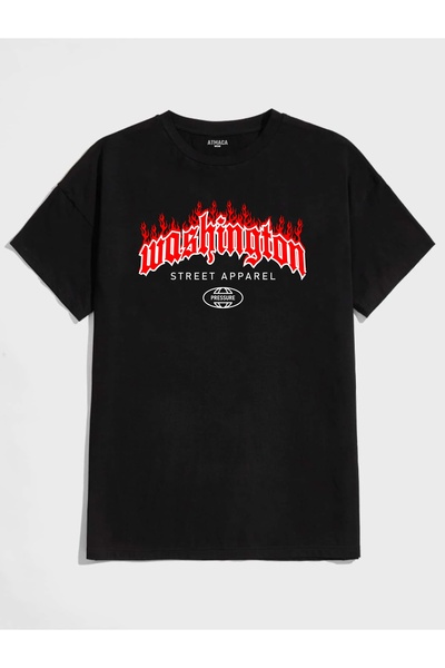 Stendhal Μπλουζάκι Unisex Oversize με στάμπα