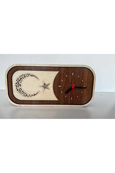 ccn design Kelime-i Tevhid Motifli Ahşap Dekoratif El Yapımı Hediyelik Masa S...