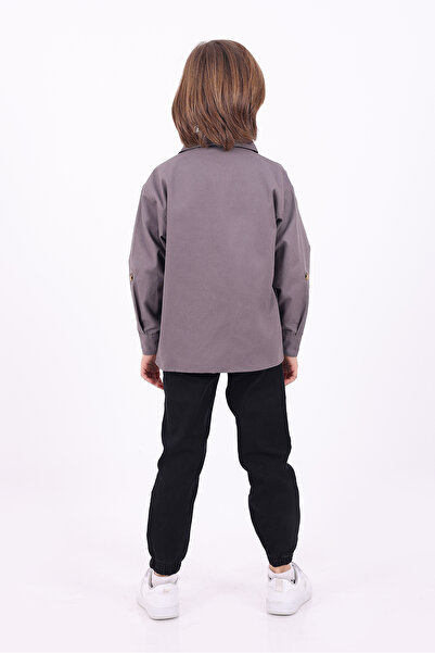 Pollito Boy's 2-Pocket Buttoned Seasonal Jacket