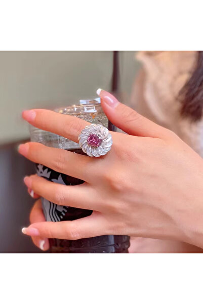 by evrenmusti خاتم تصميم الحجر الوردي