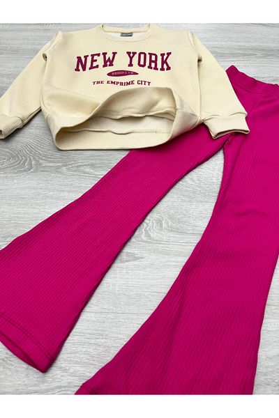 My Kids Wear Two Pieces Children's Spanish Pants and Printed Sweat