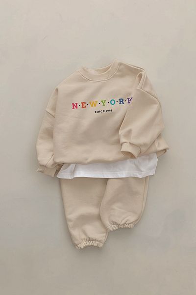 ADABEBEK New Season New York Printed 2-Piece Baby Set 22854