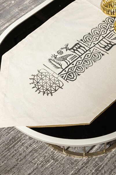 RH Rosehan Hitite Patterned Ethnic Hand Printed Runner