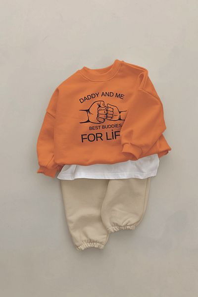 ADABEBEK New Season Daddy and Me Printed 2-Piece Baby Set 22569