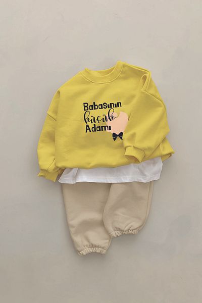 ADABEBEK New Season Aunt's Little Princess Printed 2-Piece Baby Set 232309