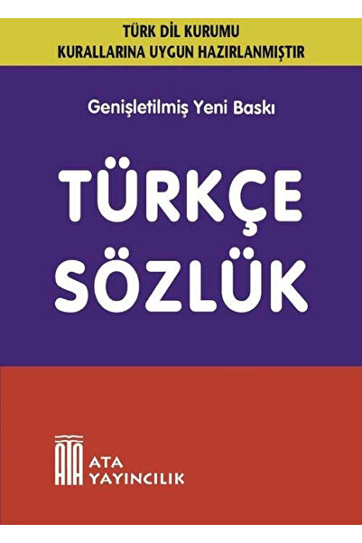 Ata Yayıncılık Türkçe Sözlük (Sert Kapak)
