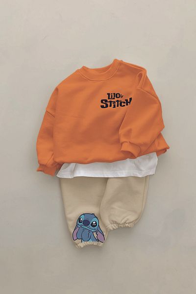 ADABEBEK Lilo Stitch Premium Printed 2-Piece Baby Set - 23260 23261