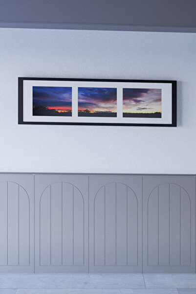 HMC DECOR Mdf Cnc Işlemeli Dekoratif Boyanabilir Duvar Paneli (102X54CM) (6MM) Oval