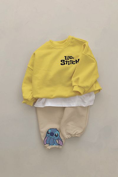 ADABEBEK Lilo Stitch Premium Printed 2-Piece Baby Set - 23260 23261