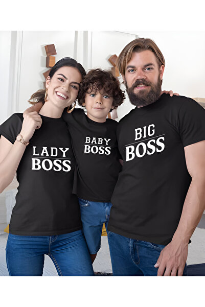 VİZYON İKRA Συνδυασμός οικογενειακών μπλουζών BOSS - Τιμή ενός προϊόντος (Δια...